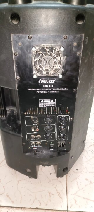 Altavoz Fonestar Autoamplificado Negro