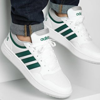 Zapatillas Adidas Blancas y Verdes