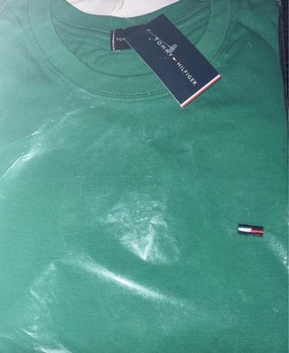 Camiseta Tommy Hilfiger Verde Talla L