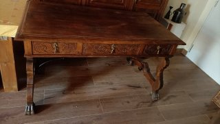 Mesa Castellana Antigua Madera