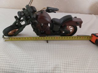 Modellino Moto Custom in Legno  Artigianato.