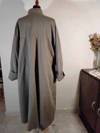 Gherardini Impermeabile Vintage grigio 100% cotone