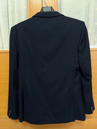 Chaqueta de traje azul marino Zara Talla 48