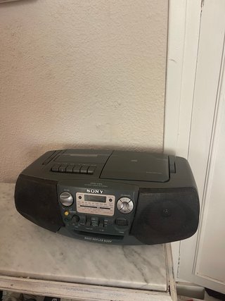 Sony CFD-V21L Radio CD Cassette Vintage