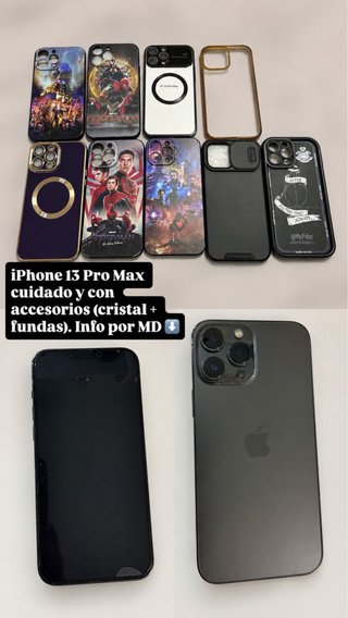 iPhone 13 Pro Max 512GB + Accesorios