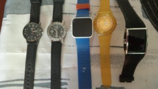 Lote de 5 Relojes
