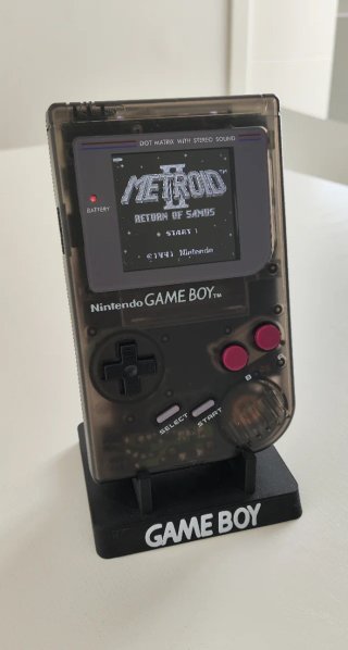 Nintendo Game Boy DMG IPS Negra/Gris