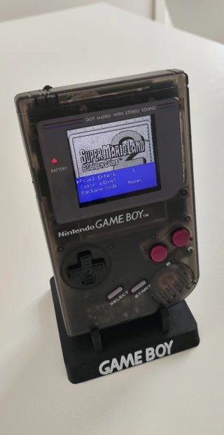 Nintendo Game Boy DMG IPS Negra/Gris