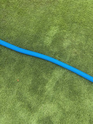 Tubo limpiafondos piscina 7m azul