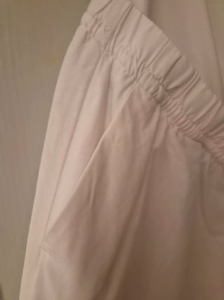 Pantalón premamá H&M Talla M Blanco