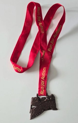 Medaglia Finisher Run for Autism 2026