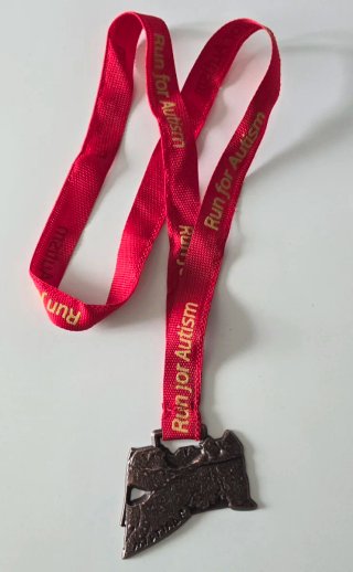 Medaglia Finisher Run for Autism 2026