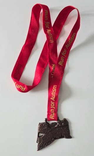 Medaglia Finisher Run for Autism 2026