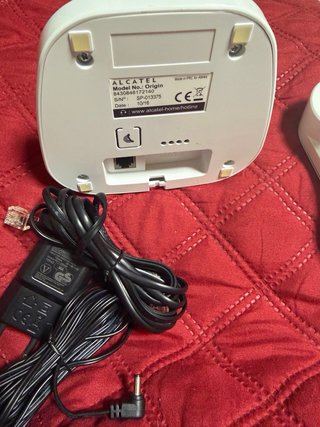 Teléfono Inalámbrico Alcatel Blanco