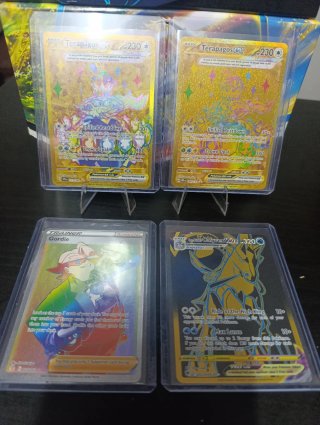Pack 4 Cartas Pokémon TCG Inglés