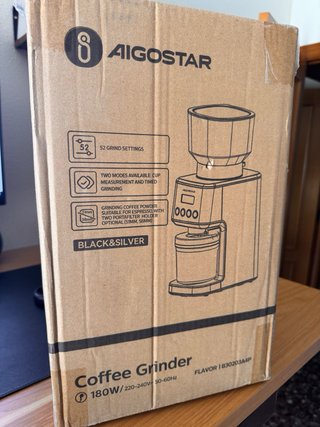 Molinillo Café Eléctrico Aigostar NUEVO