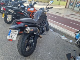 Ducati 695 Naked Negra