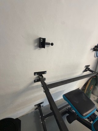 Rack de gimnasio plegable