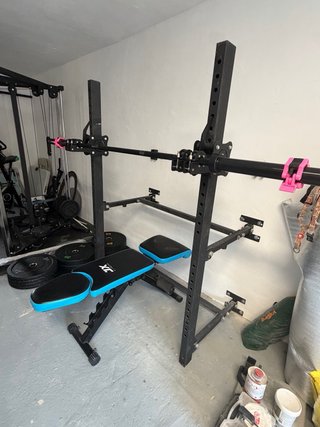 Rack de gimnasio plegable
