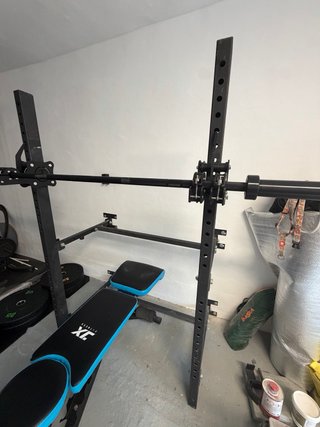 Rack de gimnasio plegable