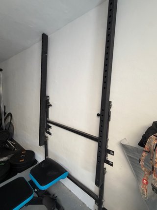 Rack de gimnasio plegable