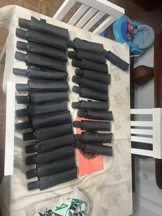 24 Paraguas Skoda Originales Negro