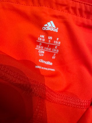 Adidas Climalite 3/4 Leggings Donna S Rosso