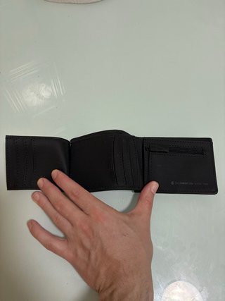 Cartera Element Negra Hombre Nueva. Sin estrenar!