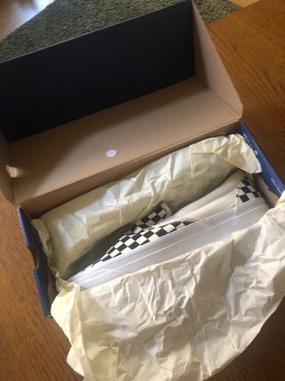 Zapatillas Vans cuadros hombre