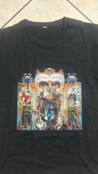 Maglia Vintage Michael Jackson Dangerous
