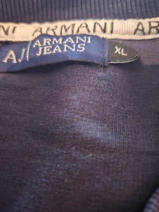 Sudadera Armani XL con logo brillante