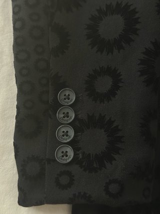 Americana Desigual Bordada Negra Talla L
