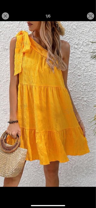 Vestido amarillo talla M