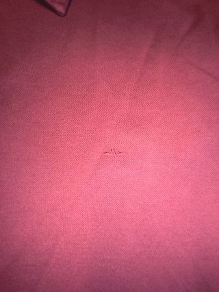 Polo Arrow Talla M Hombre . Color granate.