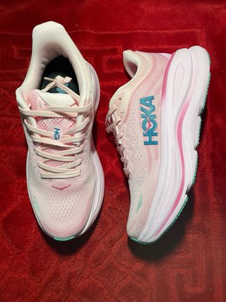 Hoka Bondi 9 Zapatillas Running Mujer Rosa