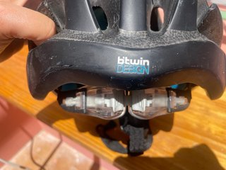 Casco Bicicleta Negro/Azul Talla L