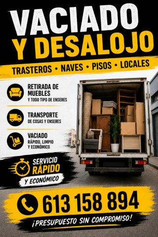 Portes,vaciados,mudanzas