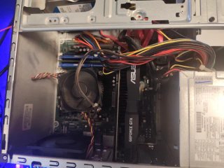 PC Desktop HP Nero/Argento