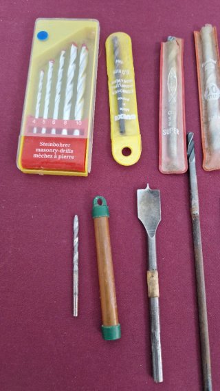 Brocas para mampostería y madera