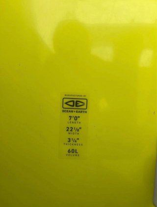 Tabla Surf Ocean Earth 7'0