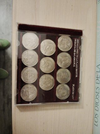 20 monedas con medallones Plaza Mayor de Salamanca