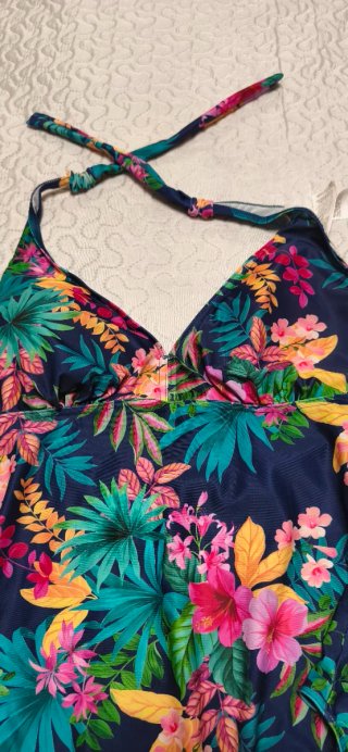 Bañador Mujer Decathlon Talla 42/44 Azul