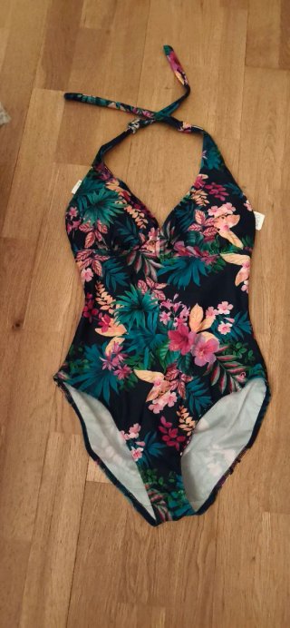 Bañador Mujer Decathlon Talla 42/44 Azul