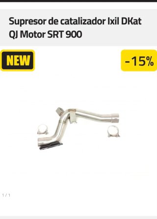 Supresor de catalizador IXIL DKat QJ Motor SRT 900