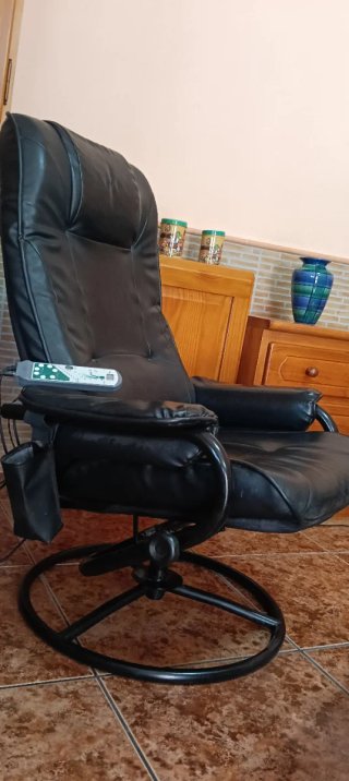 Sillón reclinable con masaje