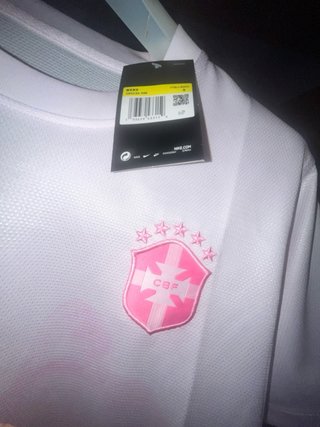 Maglia Brasile Nike Rosa Taglia S Nuova