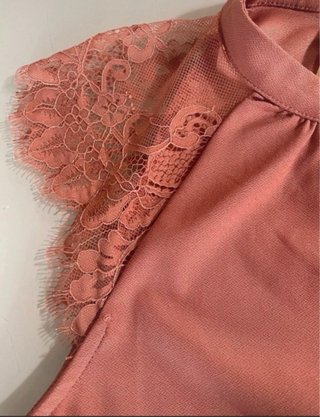 Vero Moda Maglia S/36/8 Rosa Pizzo