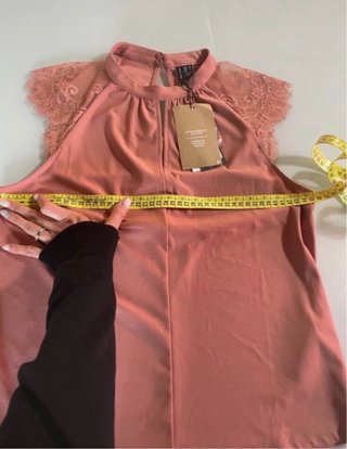 Vero Moda Maglia S/36/8 Rosa Pizzo