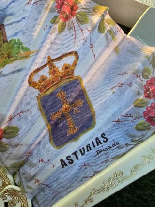 Lote de abanicos decorados Asturias