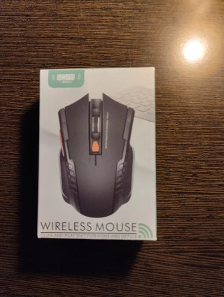 Ratón Gaming USB Inalámbrico Negro/Rojo